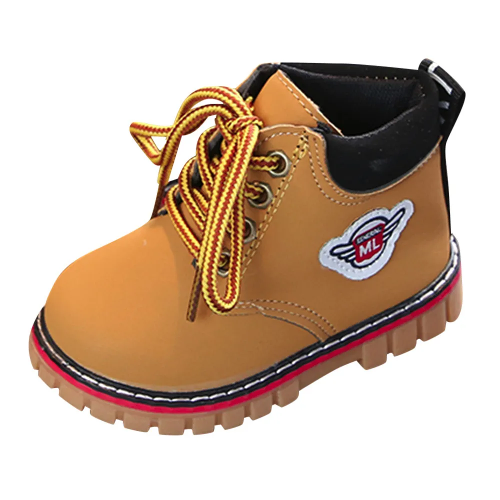 Children Boots Shoes Toddler Baby Girls Boys Winter Snow Boots Shoes Children Warm Sneaker Snow Boots Children Kids Baby Shoes