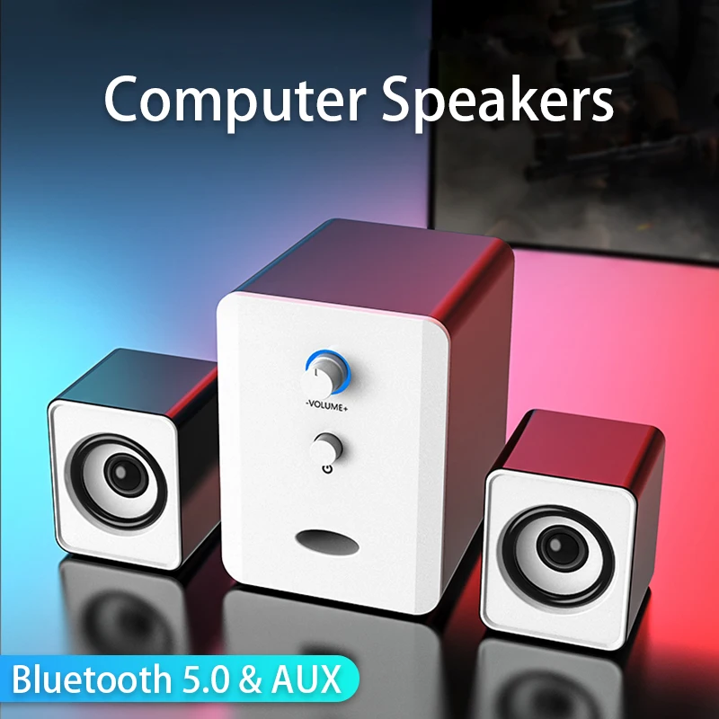 Система домашнего кинотеатра Caixa De Som ПК Бас Сабвуфер Bluetooth динамик компьютерные