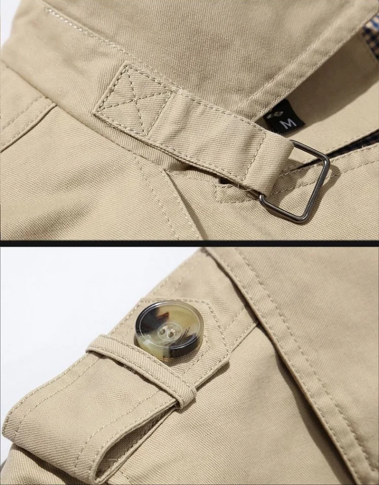 

Men's Long Coat Antumn Jackets Trench Undefined Peacoat Male Overcoat Slim Windbreak Collar Trench CoatVeste Manteaux Homme