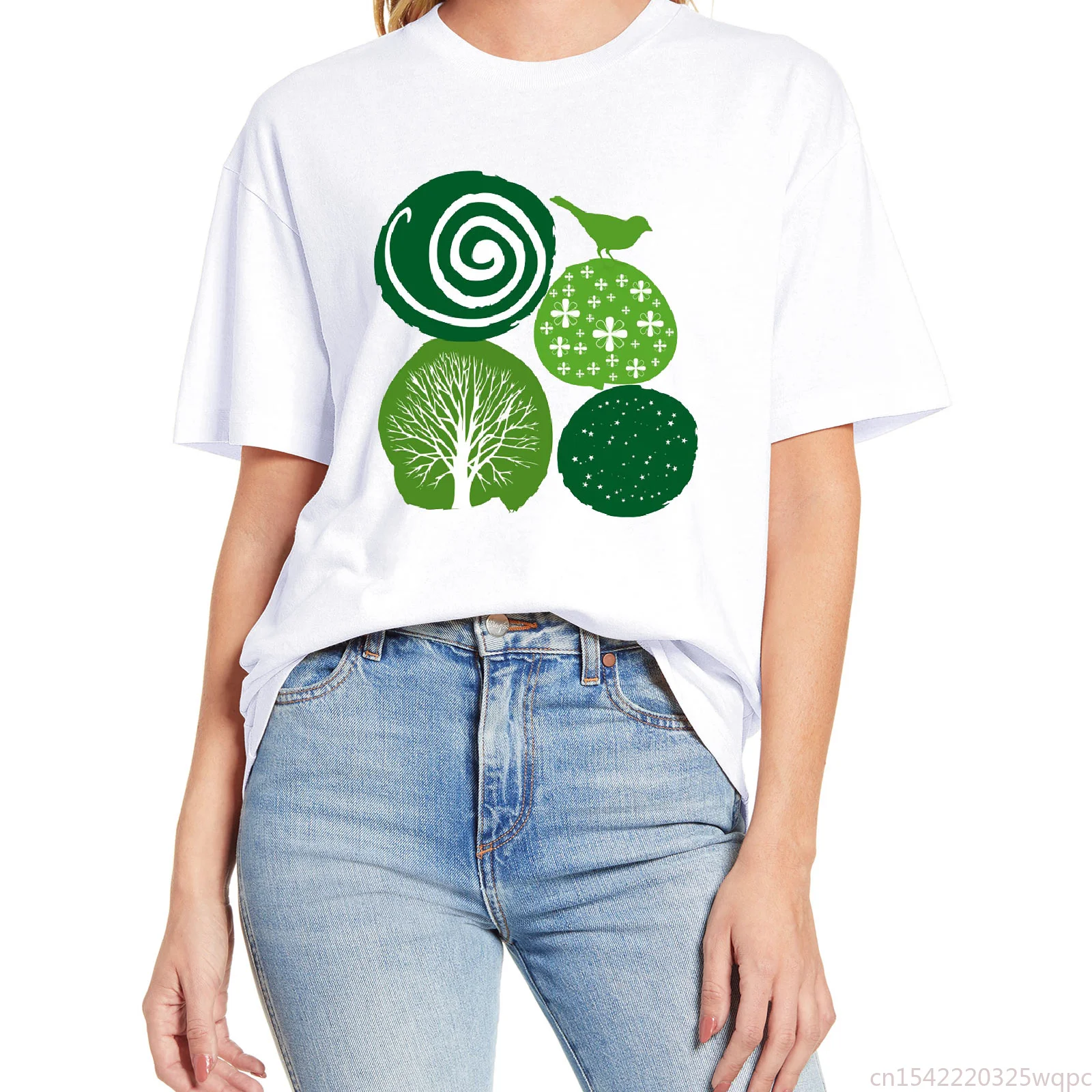 

Cottagecore Nature Abstract Funny Unisex T-Shirt Vintage Women's Short Sleeve Tops Harajuku Comfortable Eu Size Tee