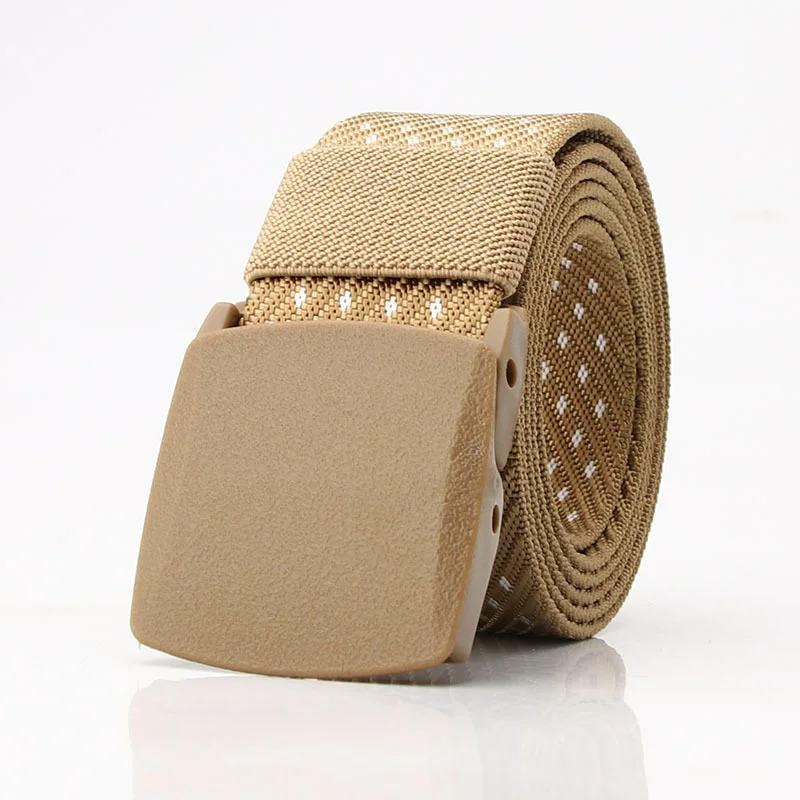 Ремень мужской из парусины с автоматической пряжкой спортивный Повседневный для