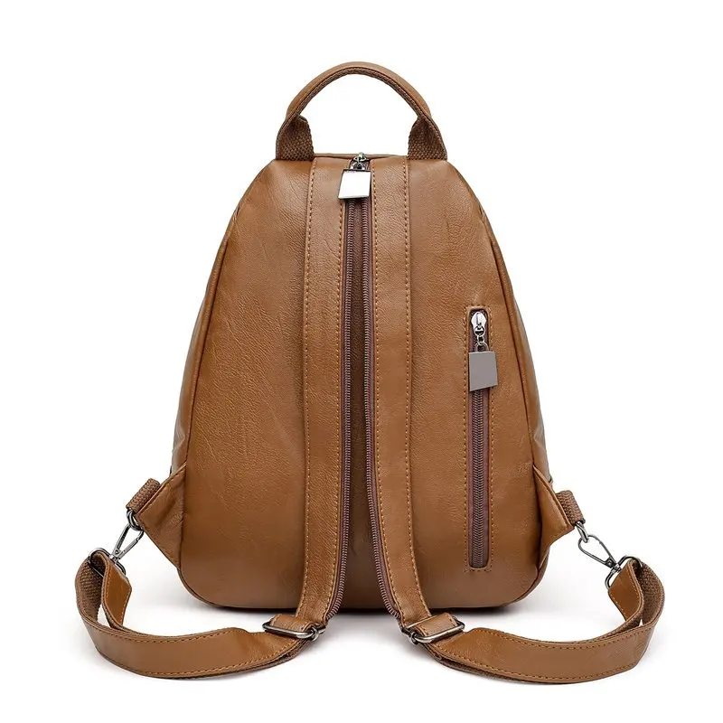 3 в 1 женский рюкзак из искусственной кожи повседневная женская нагрудная сумка