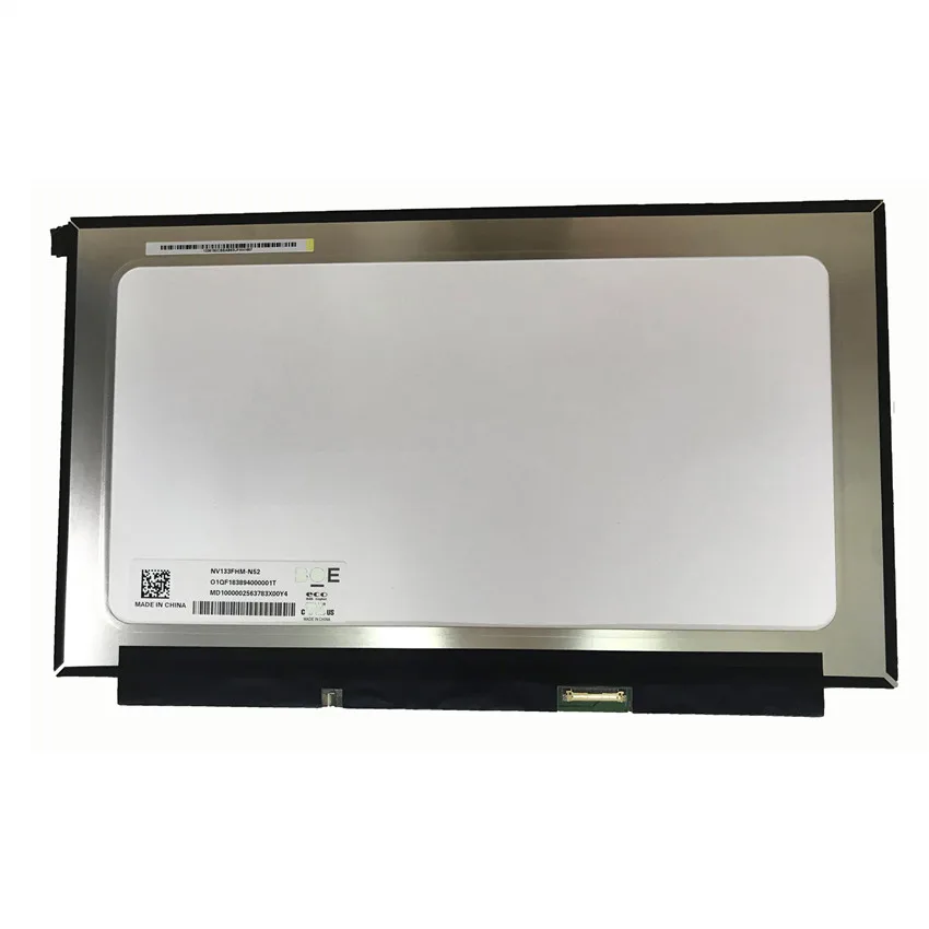 Для BOE NV133FHM N52 ЖК дисплей Дисплей светодиодный Экран Матрица для ноутбука 13 3 30pin FHD