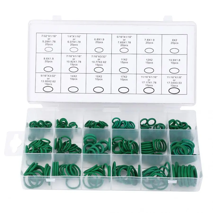 270 шт. уплотнительное кольцо устойчивое к высоким температурам набор резиновых
