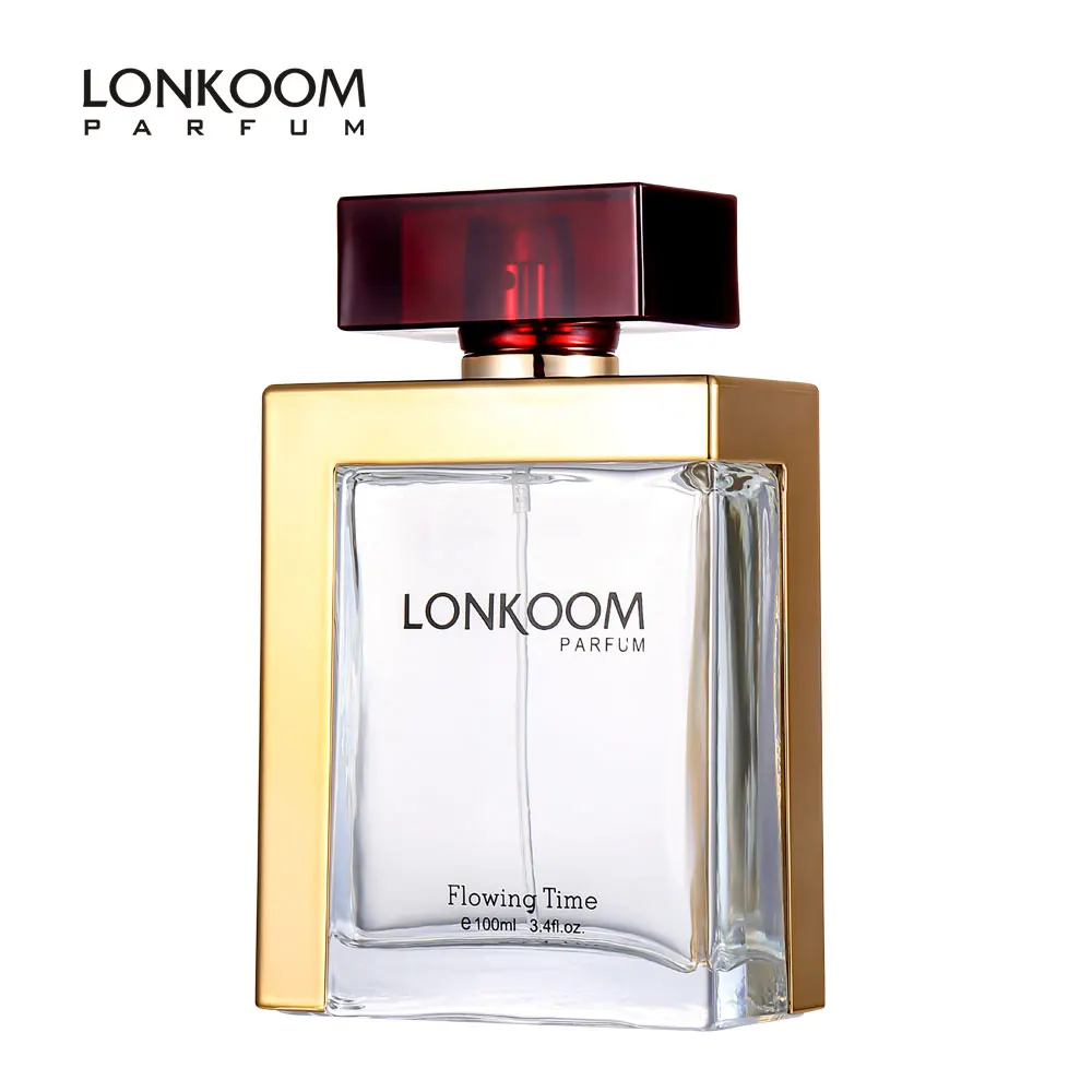 

LONKOOM 100ml Original Perfume Flowing Time France Eau De Parfum Spray Long Lasting Fragrance Air Freshener