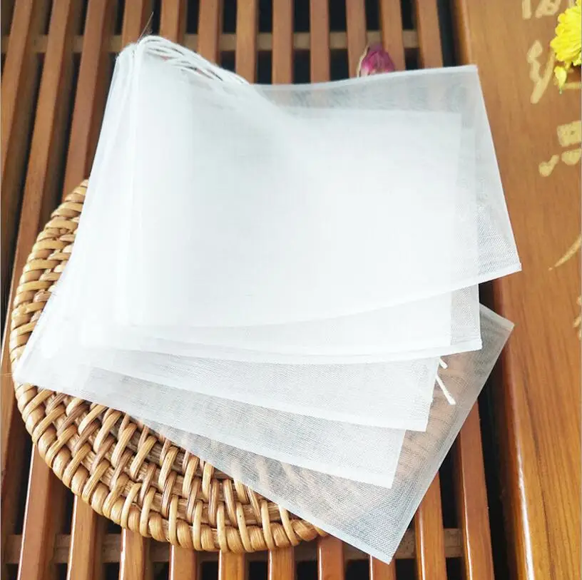 

100pcs/lot Empty Tea Bag Nylon Material Teabags With String Heal Seal Filter Bag Paper for Herb Loose Tea 5sizes