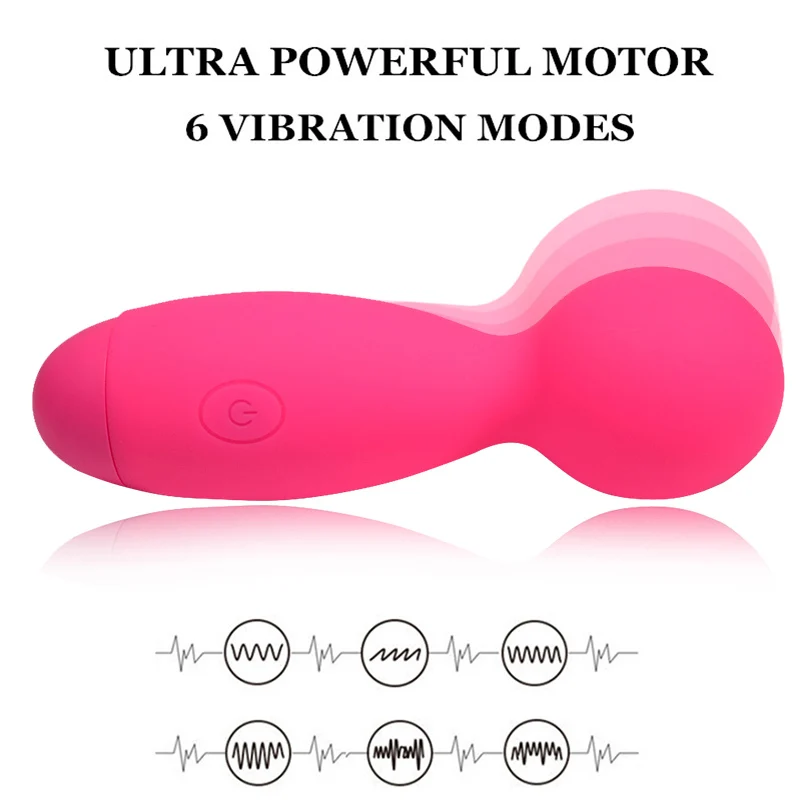 Powerful Clit Vibrator For Woman Huge AV Magic Wand Personal Body Massage Clitoral Stimulator Big Head Erotic Sex Toys | Красота и