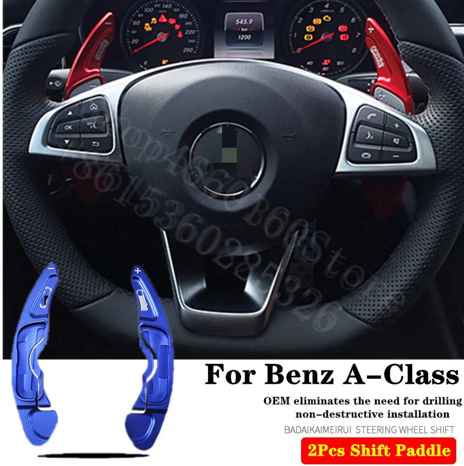 Для Benz C-Class C 260 220 200 спортивный 2006-2020 2 шт. оригинальная форма рулевого колеса