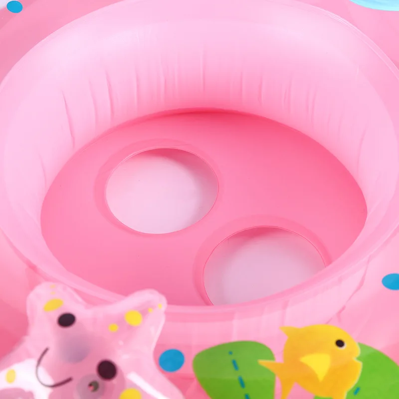 

Cartoon swimming ring baby inflatable ring floating bed accessories children's inflatable mattress water sports