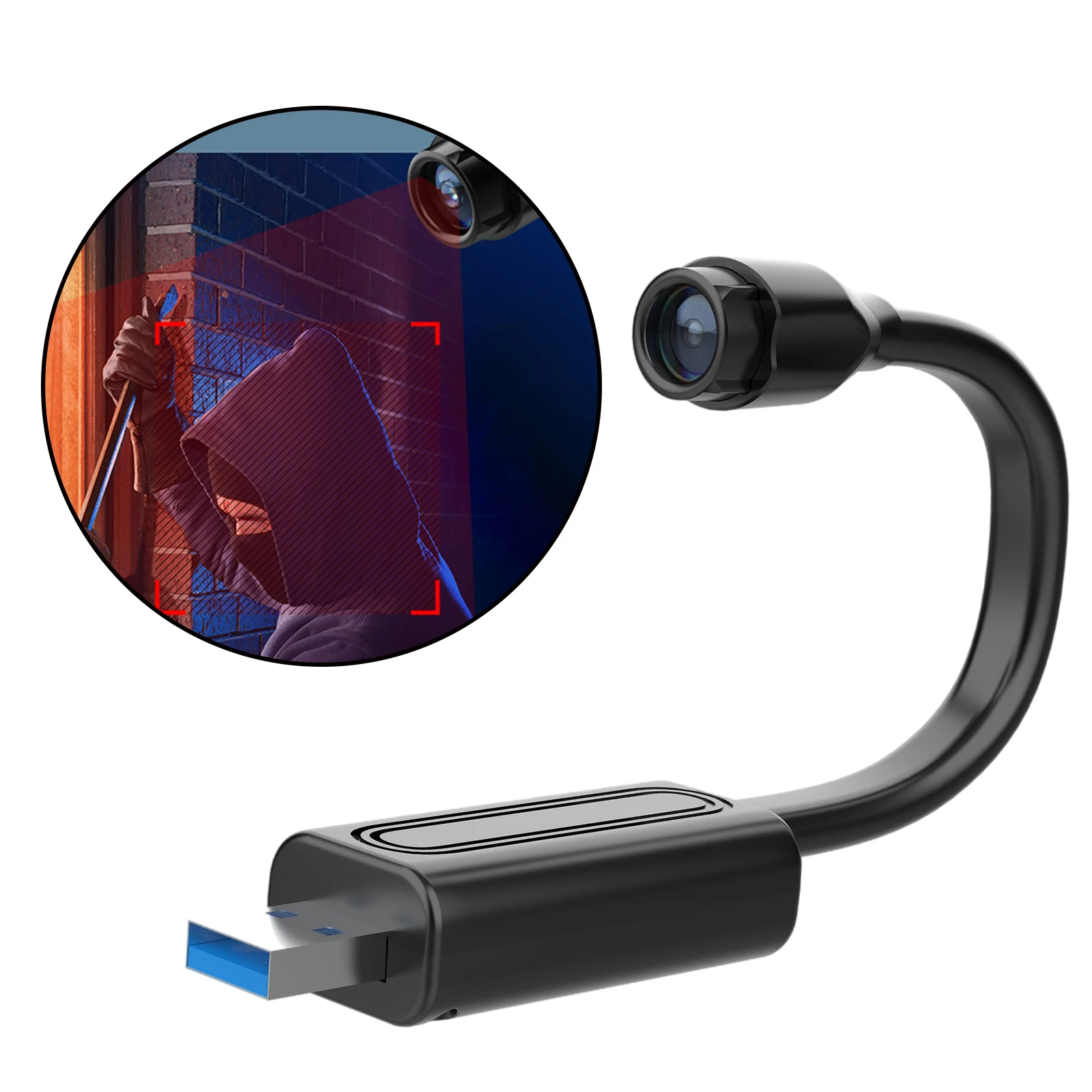 

W11 Wireless Surveillance Camera USB Home Indoor Security Real-time WiFi Mobile Phone Remote Monitoring