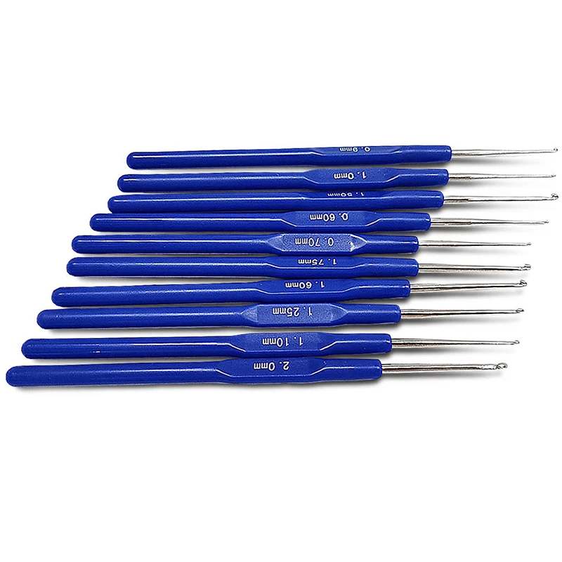 10 шт. крючком Для женщин дома нить Вязание иглы переплетения нитей вязальные