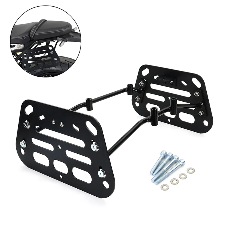 Motorcycle Saddle Bags Mounting Brackets Fit for BMW R nineT R9T Scrambler Racer Urban G/S Pannier Racks Side carrier