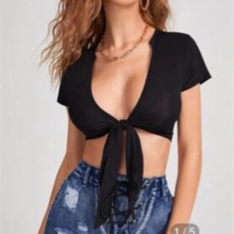 

2021 Streetwear Women Tops Sexy bow knot Female Outfits Nightclub Vest Ladies Tank Top Women Beachwear