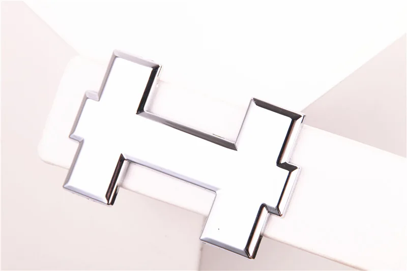 

Luxury Designer H Brand Designer Belts Men High Quality Male PU Leather Women Belt Buckle Strap for Jeans Black size 105cm