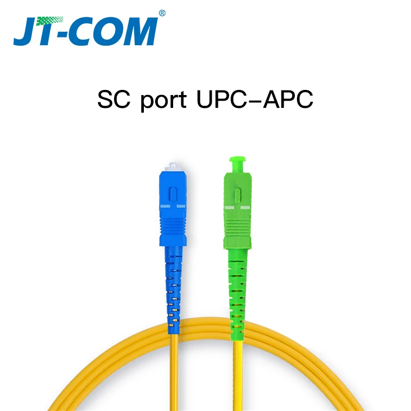 SC одномодовый волоконно оптический патч кабель APC UPC SM 2 0 или 3 мм 9/125um FTTH