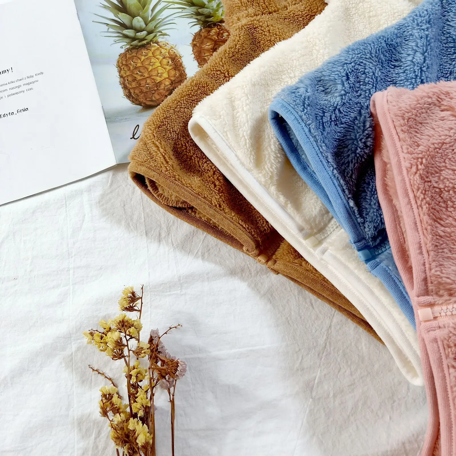 Зимняя одежда для маленьких девочек новорожденных мягкие с мехом куртка на