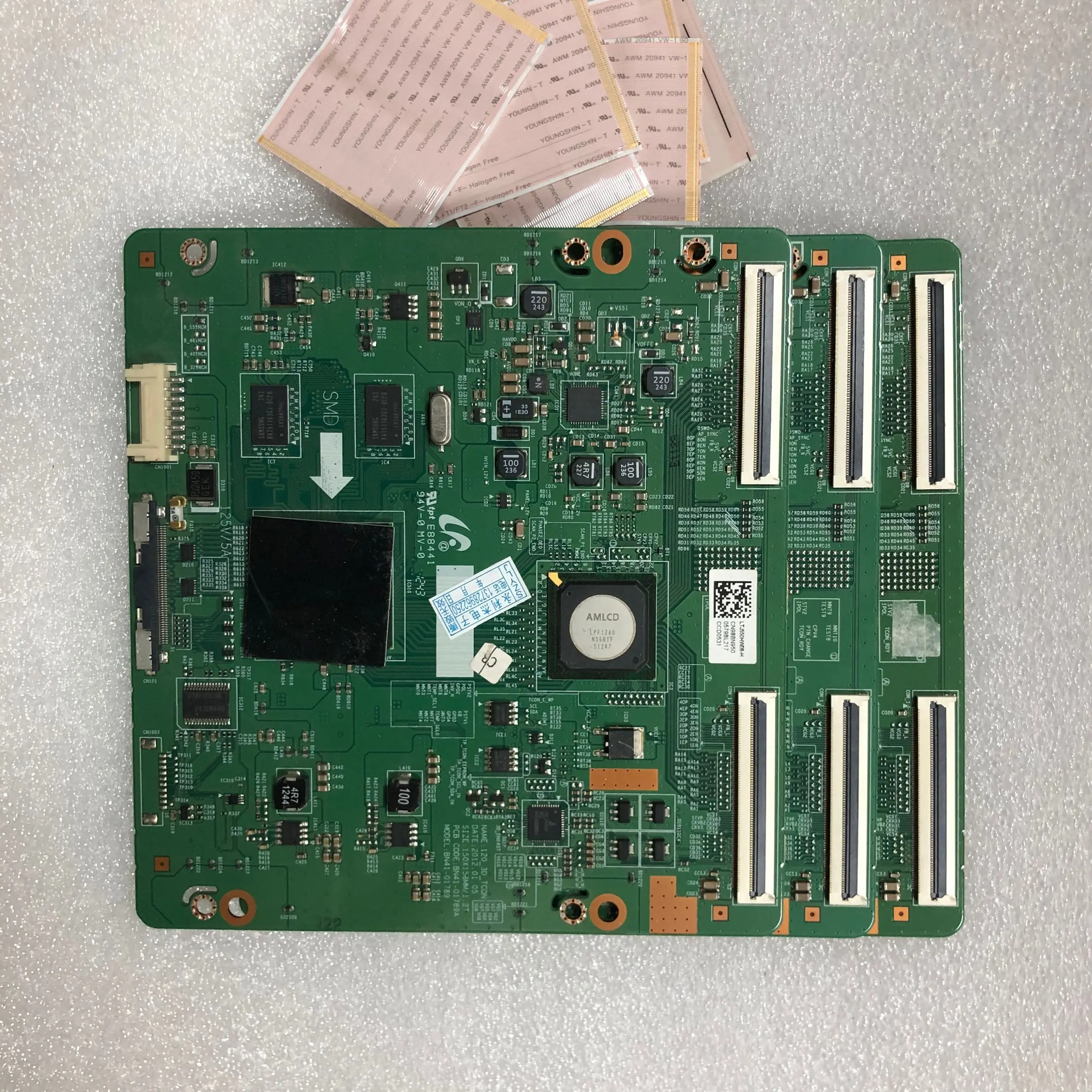 Оригинальная Встроенная Логическая плата для Samsung UA40ES6100J UA46ES6900J UA55ES6100J