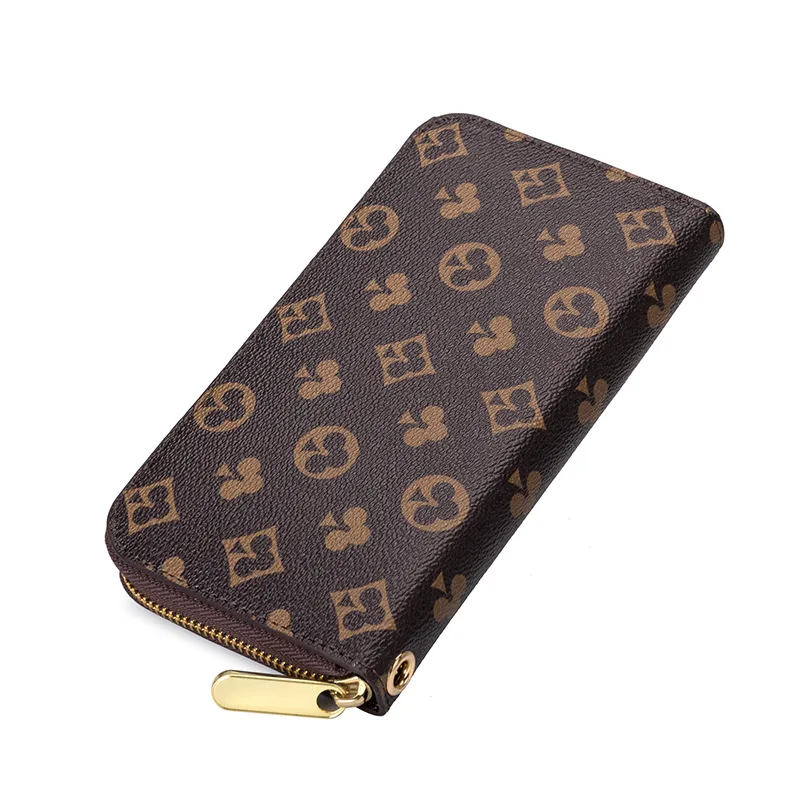 

Women Long Wallet Fashion Clutch Purse Pack Handbags for Male New Wallet Men Zipper Wallet Phone Bag