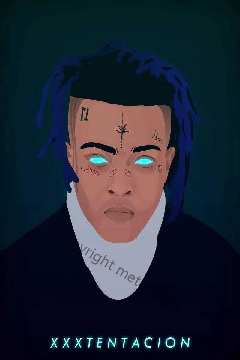 

Винтажный металлический знак Xxxtentacion, жестяные таблички, Настенный декор, декор комнаты, неоновая вывеска в стиле ретро для паба, дома, клуба,...