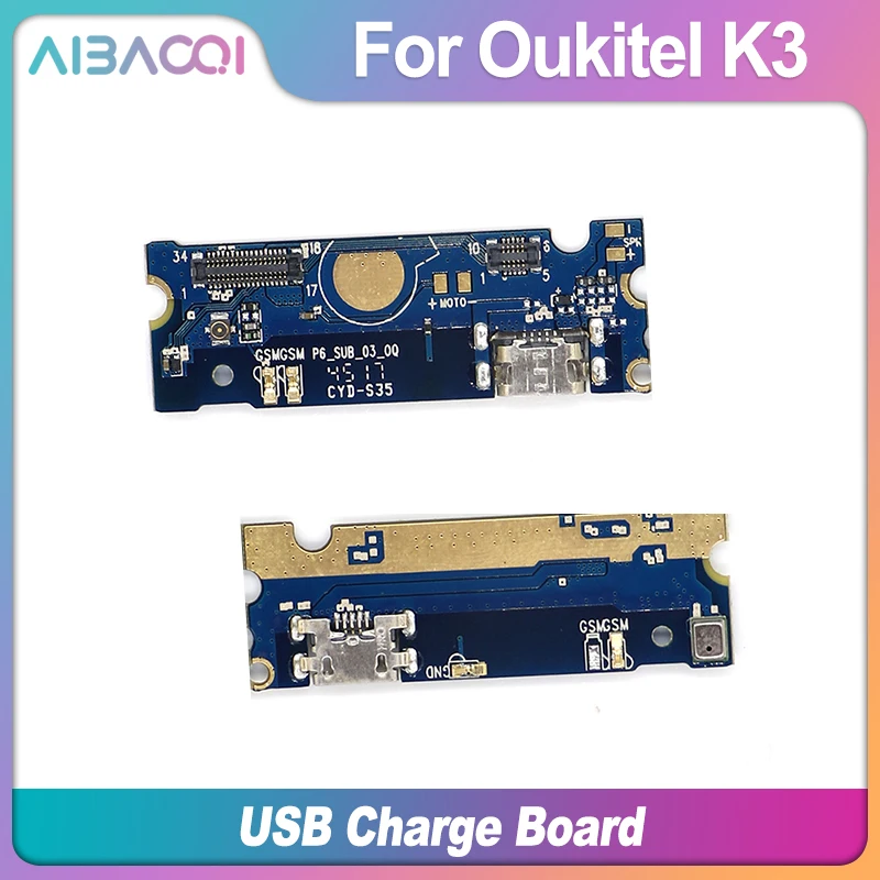 Новая Оригинальная зарядная плата с usb разъемом для Oukitel K3 мобильный телефон