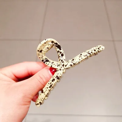 Простая шпилька для волос в Корейском стиле с брызгами большая головной убор |