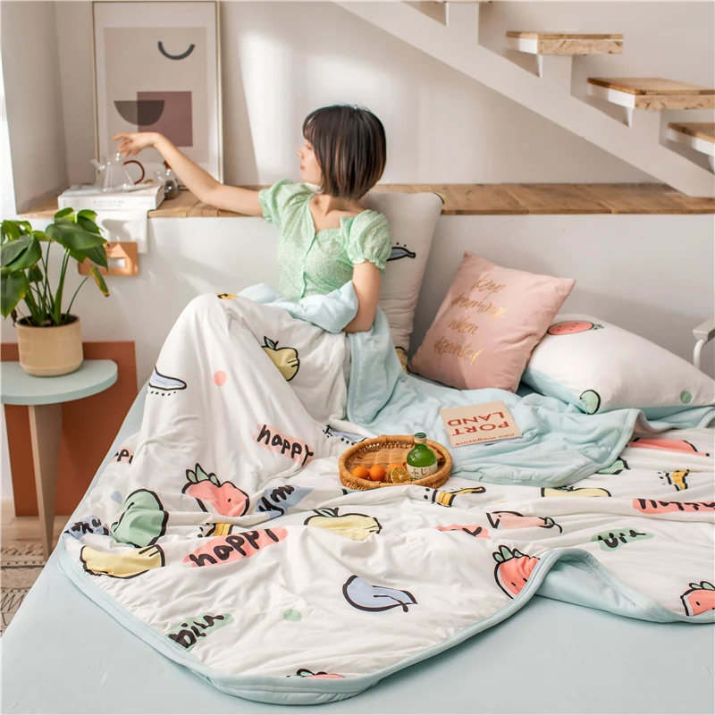 

4 шт./комплект, летнее покрывало для кровати