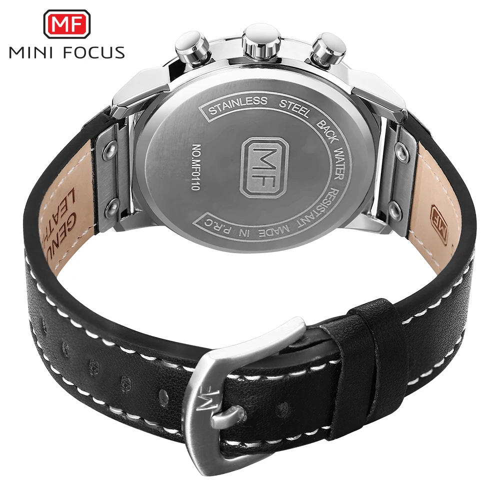Часы наручные мужские кварцевые с мини-фокусом водонепроницаемые Роскошные в