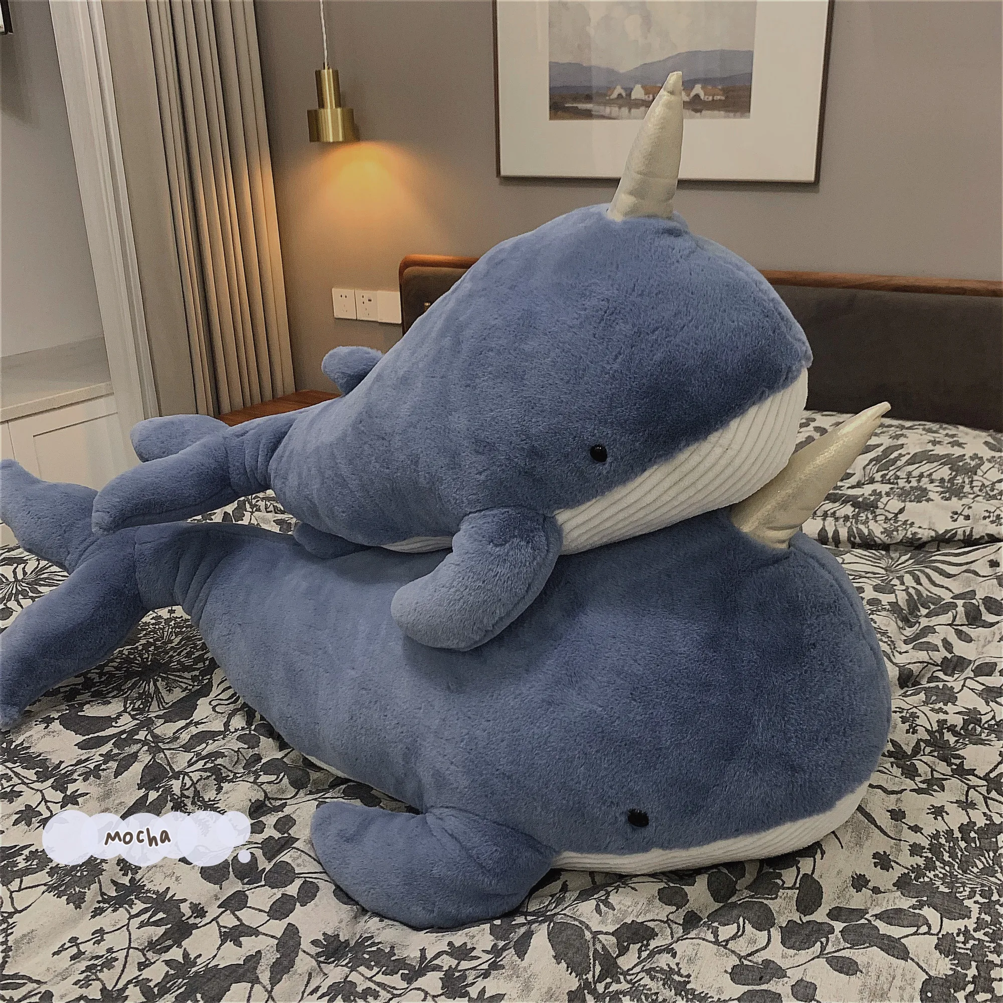 

Children Cute Soft Plush Toys Dolls Cartoon Pillow Whale Shark Animals Stuffed Toys Dolls Kids Birthday Gifts Creative BC50MR