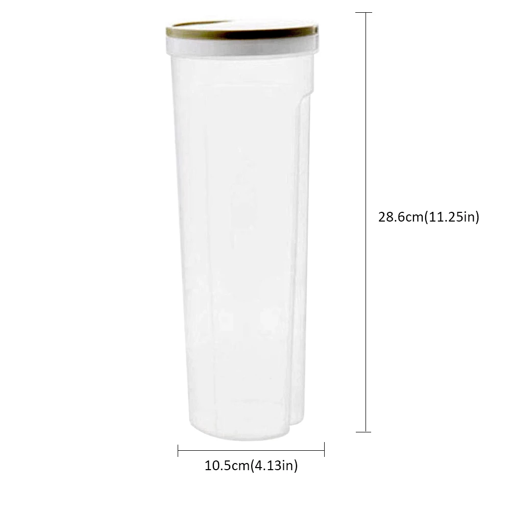

Airtight Food Storage Chopsticks Containers Cereal Containers Plastic Spaghetti Noodle Snacks Lid Food Dry Fresh Airtight Cans