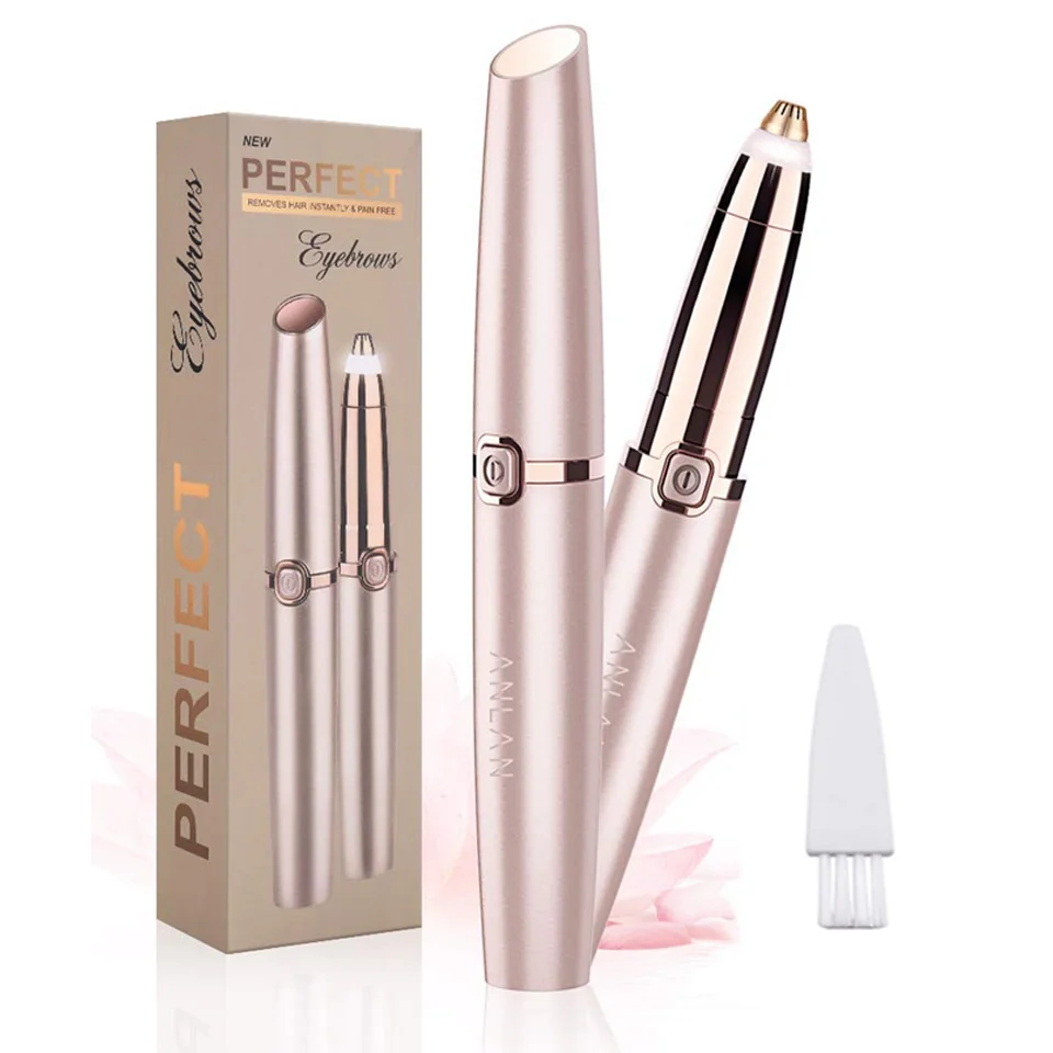Eyebrow Trimmer Мини-Триммер для бровей, эпиляторы, губная помада, брови, ручка для удаления волос, эпилятор, бритва, бритва, мгновенный безболезненный эпилятор для бровей - Color: Eyebrow Trimmer