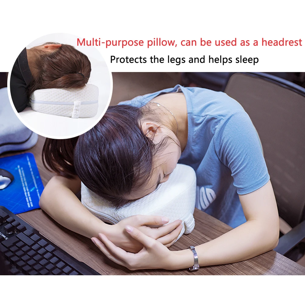 Ортопедическая подушка для сна с эффектом памяти позиционера ног поддержки