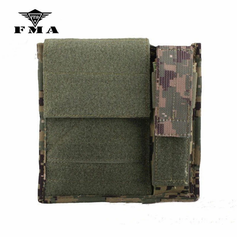 FMA тактический Чехол для карты Admin & светильник Molle сумки военный аксессуар
