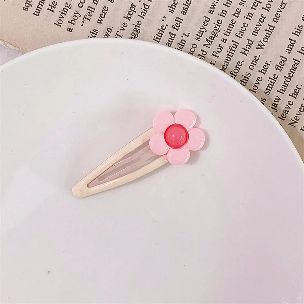 1 шт. Маленькое платье с цветочным узором заколка-пряжка для волос клип милое