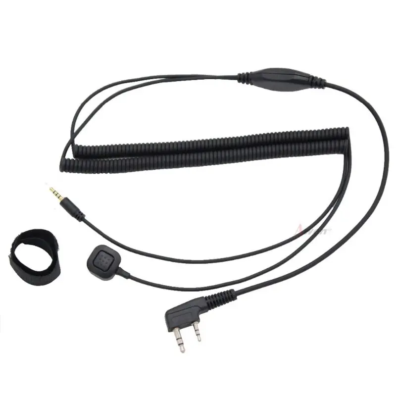 Шлем Vimoto V3 V6 совместимый с Bluetooth специальный соединительный кабель для раций Baofeng