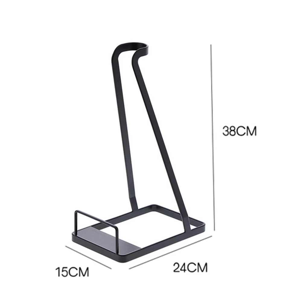 

Metal Vacuum Cleaner Bracket Holder Floor Stand Storage Brush Shelf Accessories Ties Bag Hanger Hanging Rack
