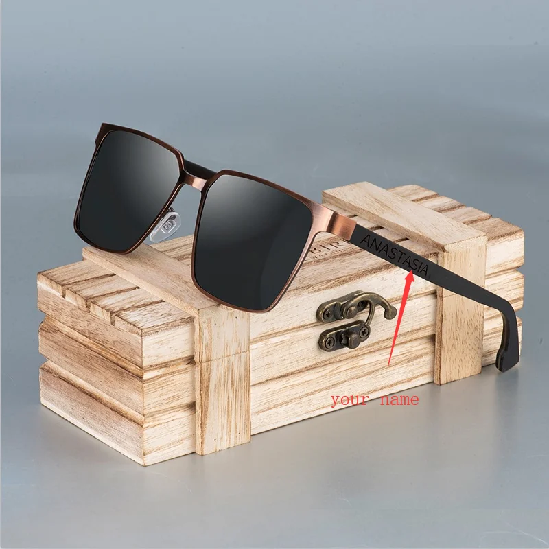 DG17custom BOBO BIRD ретро деревянные солнцезащитные очки es мужские на заказ Солнцезащитные очки женские очки поляризованные линзы стекло es роскошный подарок на день рождения ему DG1719 - Цвет линз: DG17custom