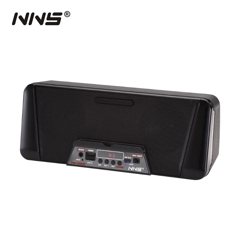 NNS NS-Q88S портативный цифровой fm-радио Bluetooth динамик стерео громкий с ЖК-дисплеем