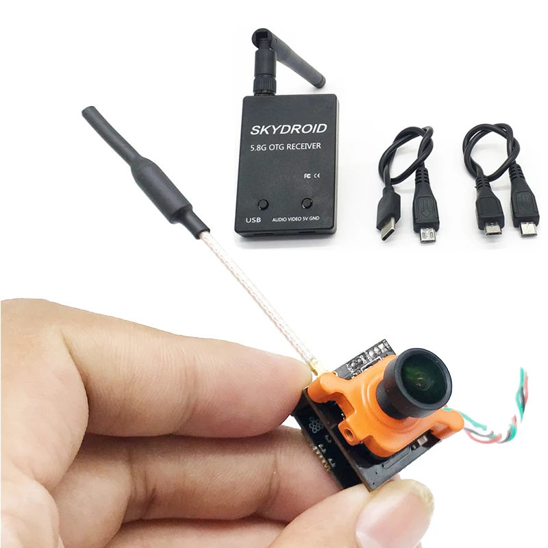 Приемник FPV UVC 5 8G 200 МВт 960H 1080P|Детали и аксессуары| |