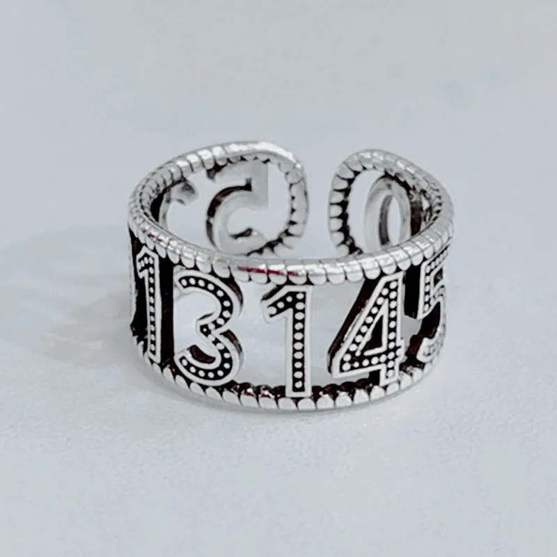 

Регулируемые кольца MEYRROYU, из стерлингового серебра 925 пробы, в стиле ретро, Креативные украшения на День святого Валентина