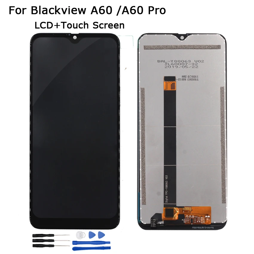 

Оригинальный ЖК-дисплей для Blackview A60 дисплей A60 Pro инструмент для ремонта сенсорного экрана в сборе детали для Blackview A60 Pro экран ЖК-дисплей