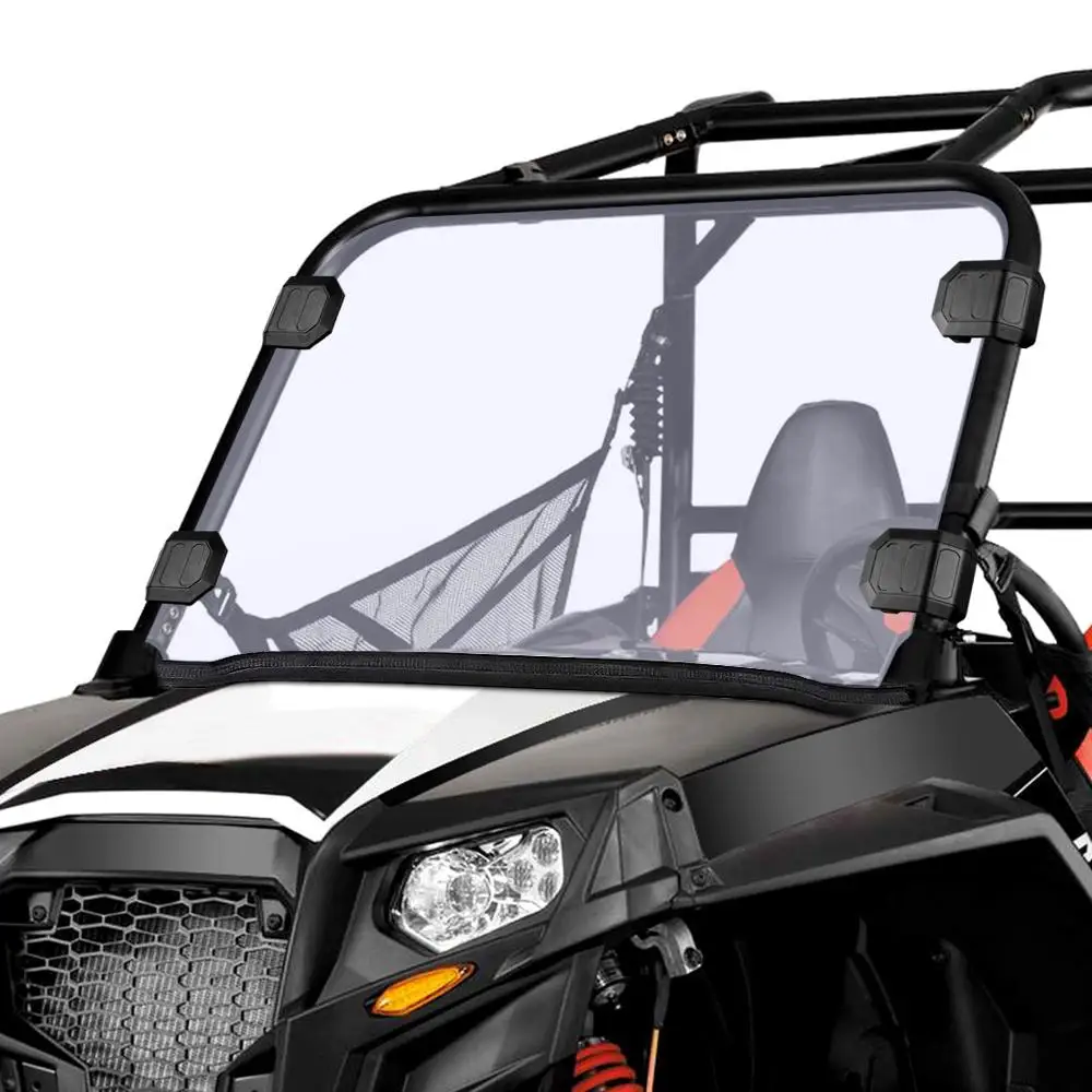 UTV переднее полное лобовое стекло устойчивое к царапинам для ПК Polaris RZR 570 среднего