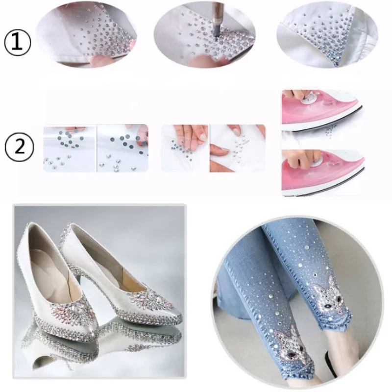 Высшее качество Призрак ночное небо AB SS6 SS30 Горячая фиксация плоская задняя