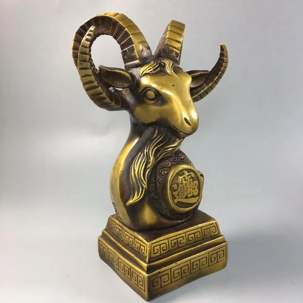 

Chinese Old Copper Collection Pure Copper Lucky Fortune