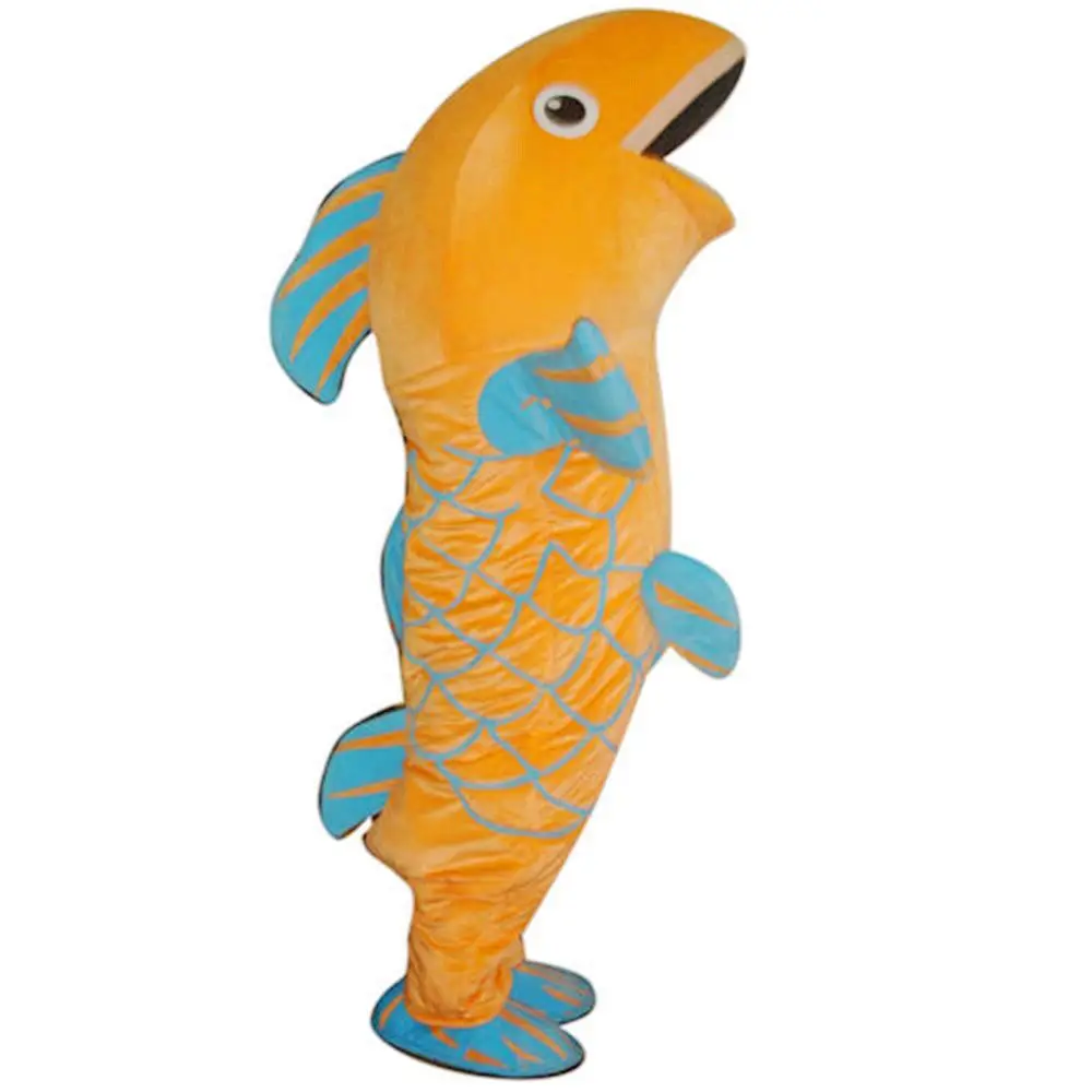 

Fish Carp Mascot Costume Suits Cosplay Party Game Dress Outfits Clothing Advertising Carnival Halloween Xmas Easter Adults