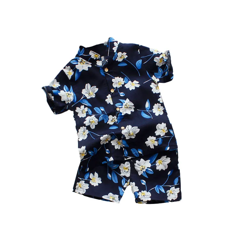 dark blue BibiCola/комплект одежды для девочек; коллекция года; летняя одежда для маленьких девочек; куртка с рисунком; хлопковая футболка+ джинсовые шорты; одежда для детей - Цвет: dark blue