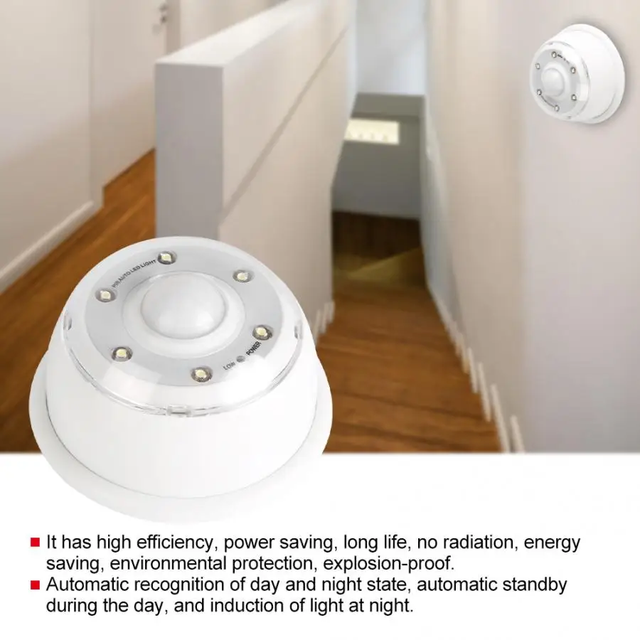 Инфракрасная лампа с пассивным инфракрасным датчиком движения аварисветильник