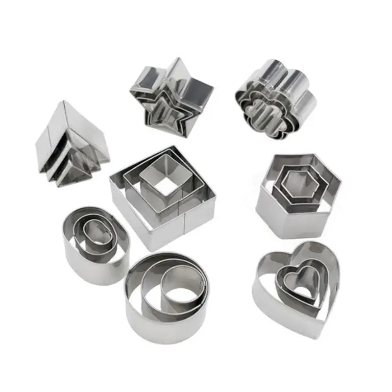 Круглые Формочки печенье Cutter круг DIY Кондитерские пресс форма украшения для