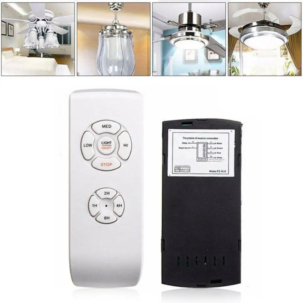 Универсальный 30 метров потолочный вентилятор лампа пульт дистанционного