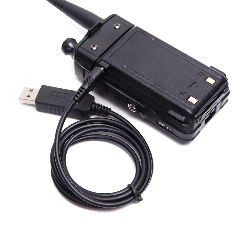Baofeng 2 5 мм USB Зарядное устройство кабель со светодиодным индикатором светильник