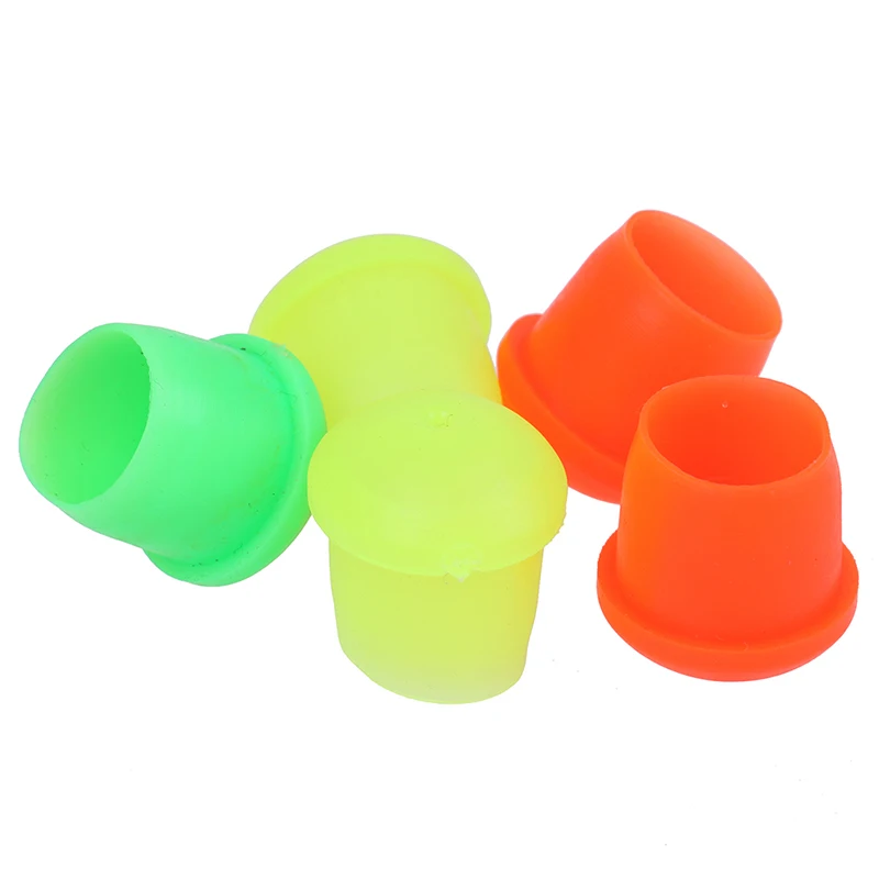

5Pcs Silicone Protective Net Tube Fishing Rod Protective Fishing Rod Cover Sleeve